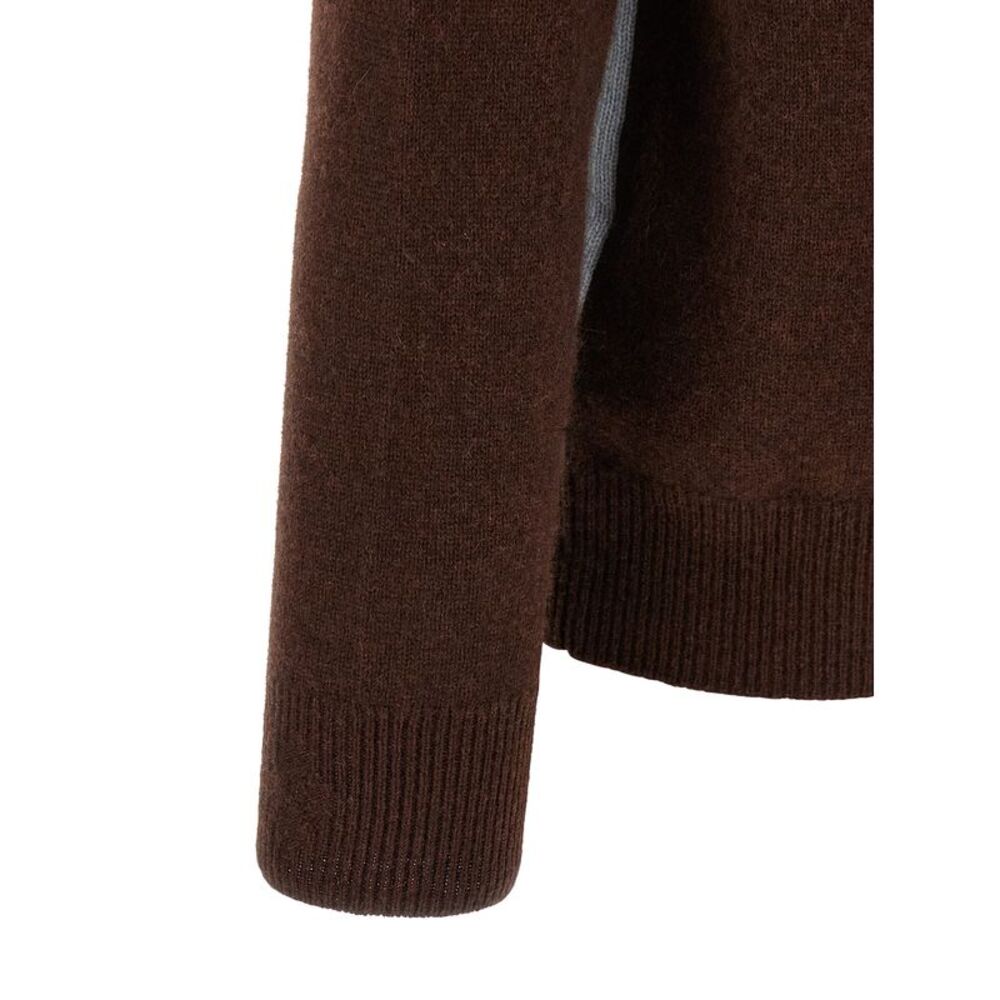 Ballantyne Men 'Classic Diamond' Diamond Intarsia Cardigan - Picture 4 of 4
